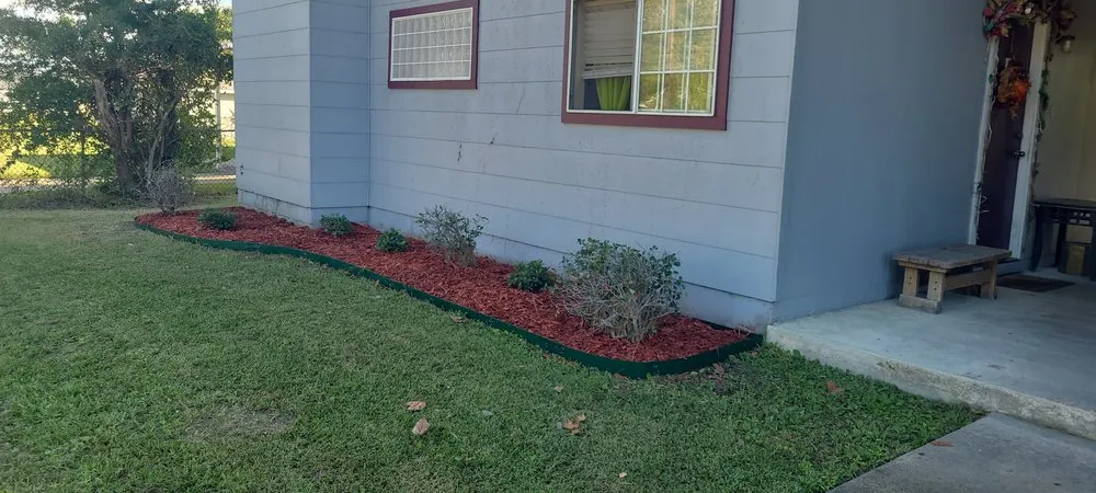 Custom landscape installation in Lake Charles, LA - Bayou Teche Landcare
