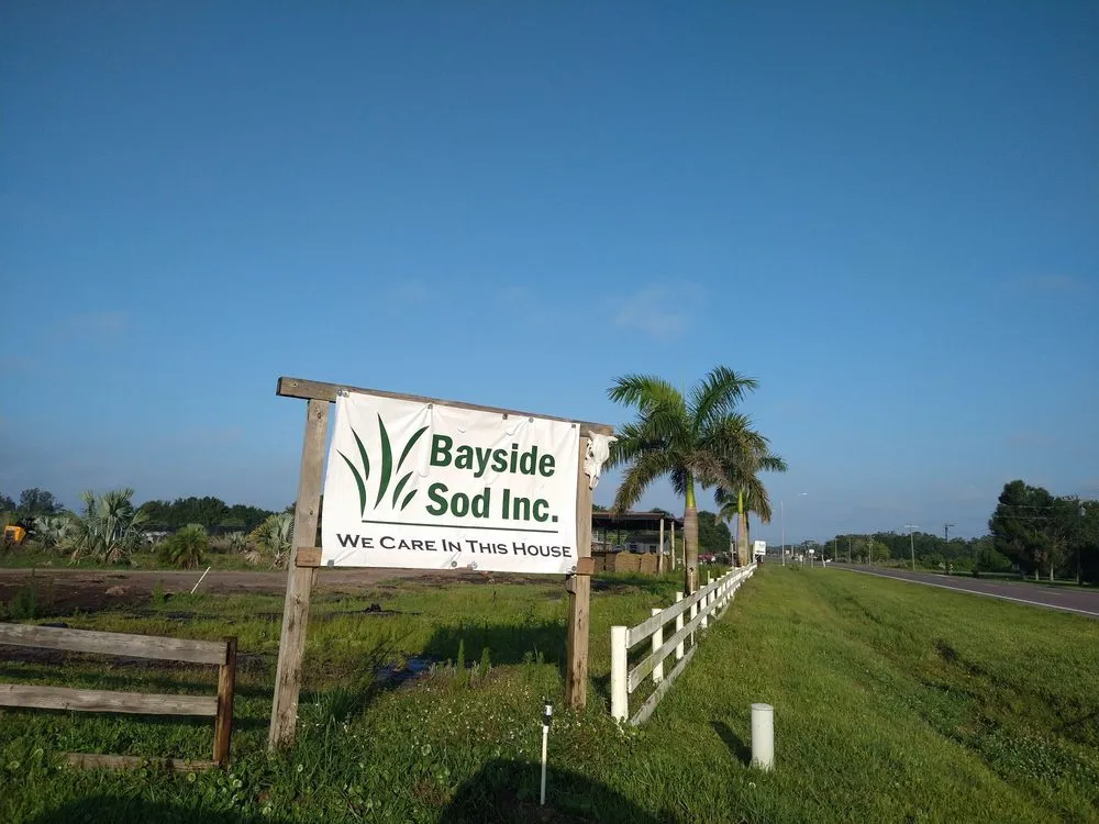 Affordable yard maintenance in Bradenton, FL by Bayside Sod