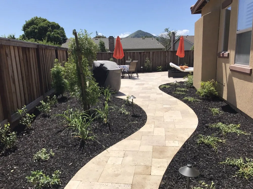 Professional outdoor landscaping for homes in San Jose, CA by Bayview Landscape and Maintenance