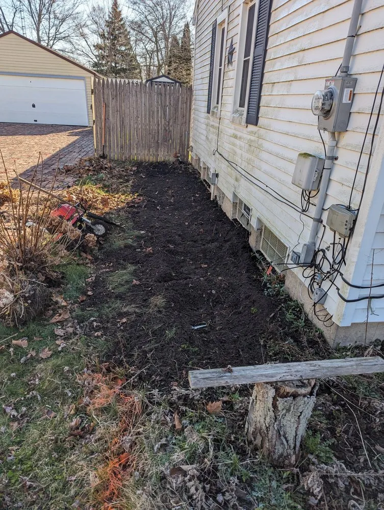 Professional landscape installation in North Ridgeville, OH by Bayview Landscaping & Design LLC