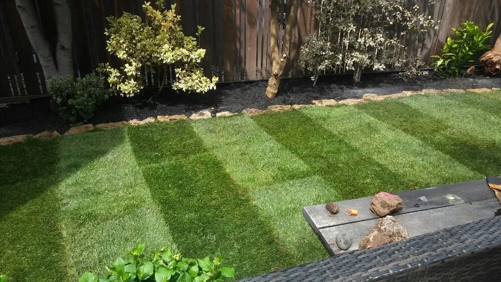 Custom landscape design in Tracy, CA by Bayviews Landscape