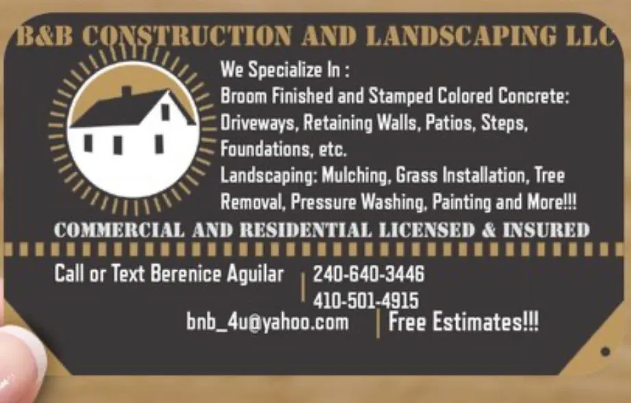 Affordable yard maintenance for outdoor upgrades in Glen Burnie, MD by B&B Construction and Landscaping