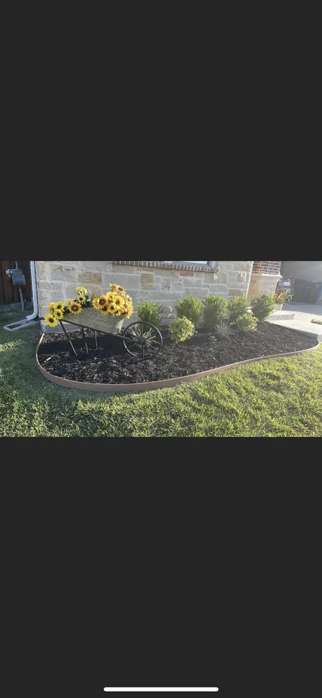 Professional outdoor landscaping with custom design across Benbrook, TX - B&B Custom Earth Works