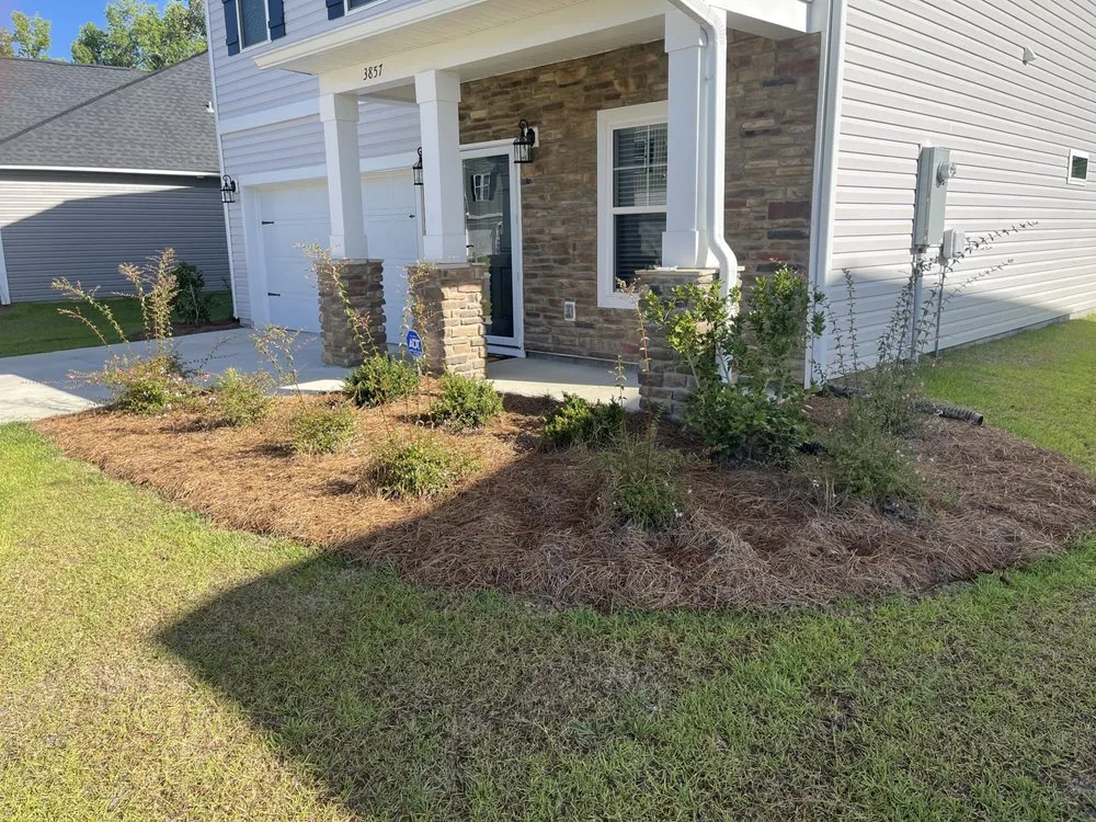 Custom lawn care service for residential properties in Florence, SC by B&B Groundworks