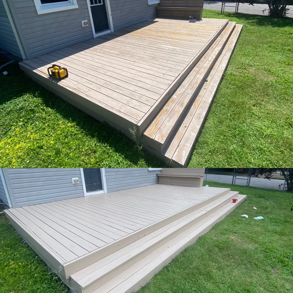 Custom landscape design for year-round maintenance in Norfolk, VA by B&B Handy Man Home Services