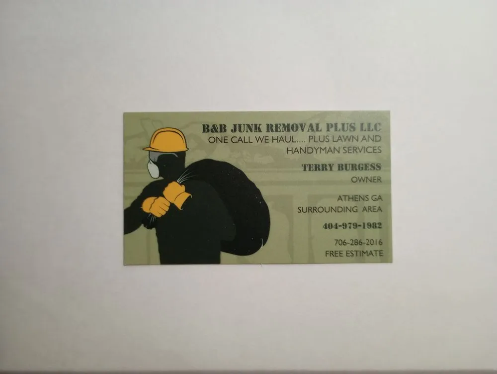 Affordable yard maintenance for homes in Athens, GA by B&B Junk Removal Plus