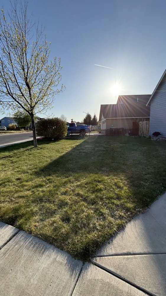 Local lawn mowing service for residential properties in Redmond, OR by BB Land Service