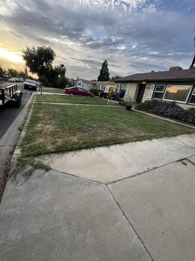 Reliable yard maintenance with custom design in Visalia, CA by B&B Lawn Care & Hauling