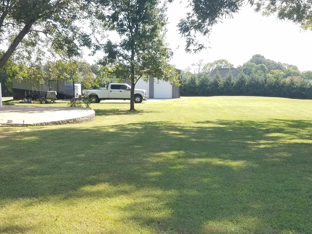 Custom yard cleanup service with custom design in Lexington, AL by B&B Lawn Care & Land Maintenance
