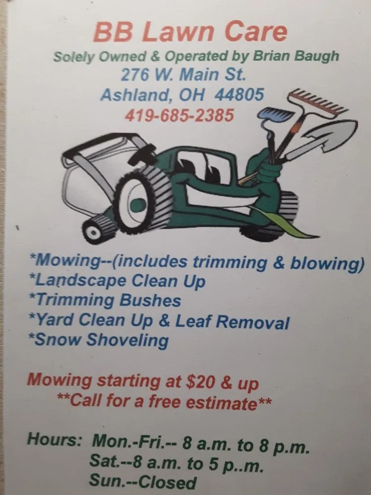 Trusted outdoor landscaping in Ashland, OH by BB Lawn Care