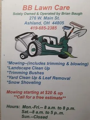 BB Lawn Care Logo