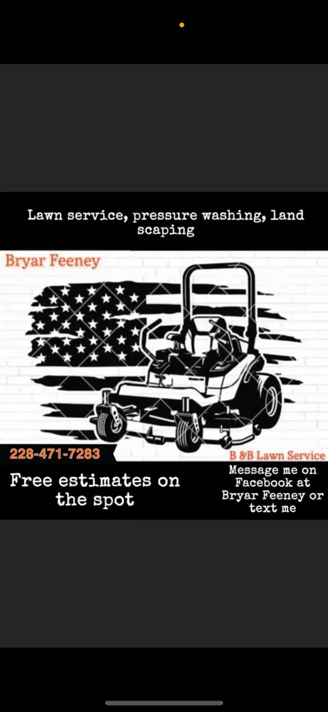 Top-rated lawn care service with custom design in Pascagoula, MS by B&B Lawn Service