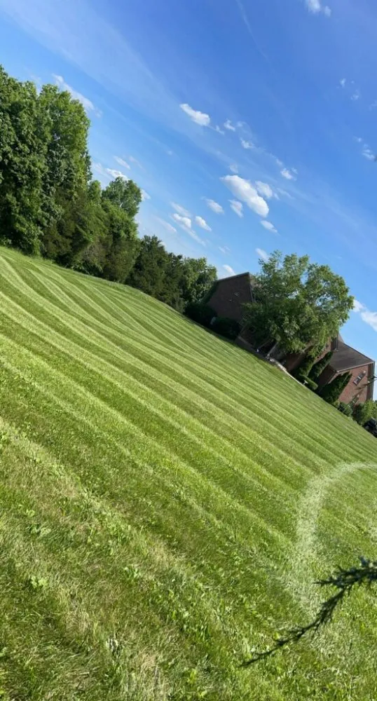 Reliable lawn mowing service for residential properties in Owenton, KY by B&B Lawncare
