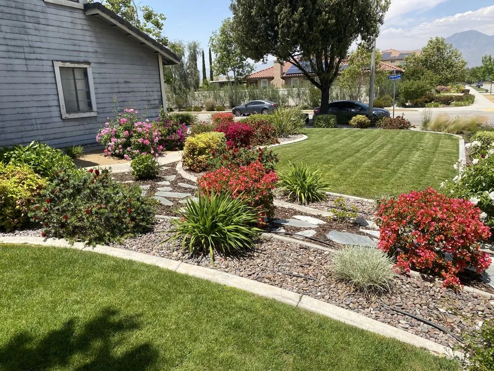 Custom outdoor landscaping in Redlands, CA - B&B Mowing
