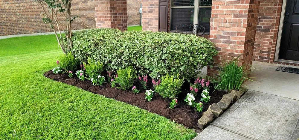Professional landscape installation near you in Houston, TX by B&B Turf Pros