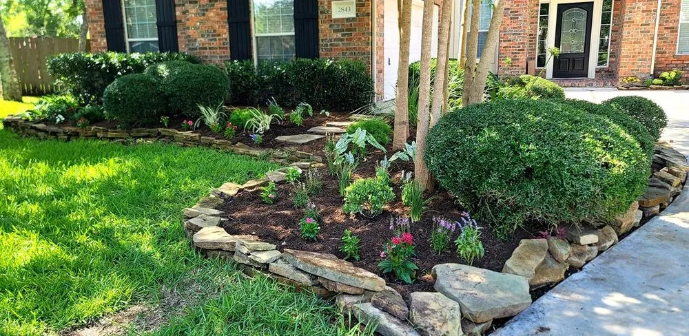 Professional lawn care service in Houston, TX by B&B Turf Pros