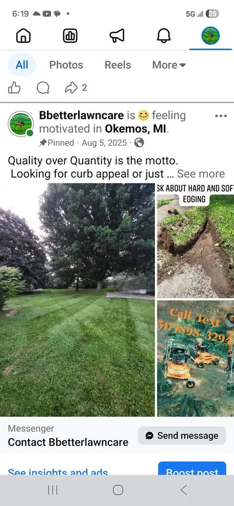 Top-rated yard cleanup service for outdoor upgrades in Dansville, MI by Bbetterlawncare