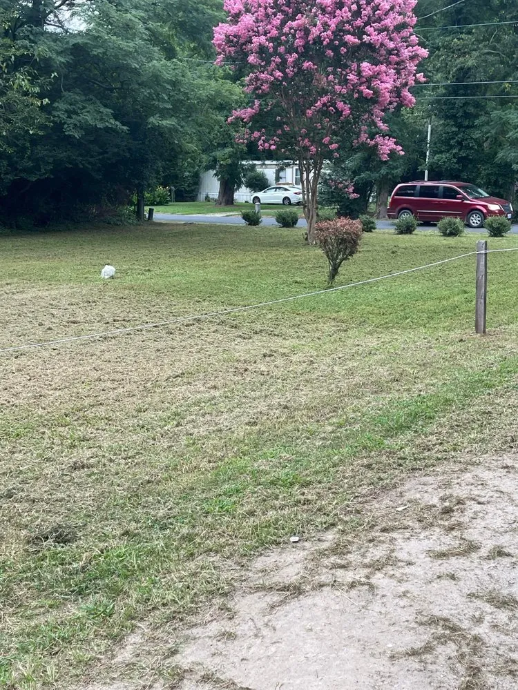 Custom residential landscaping in Cape Charles, VA by BB&G Services