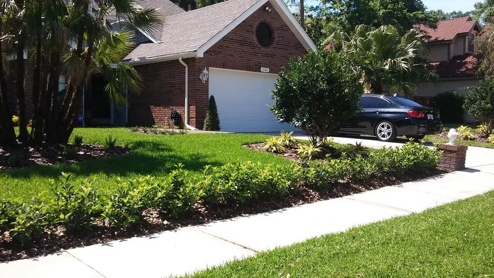 Affordable lawn care service for homes in Holiday, FL by B&BLawn and Simple Landscaping