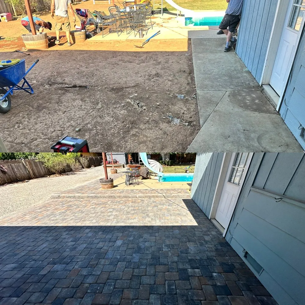 Local landscape installation in Redding, CA by B&C Landscaping & Pavers