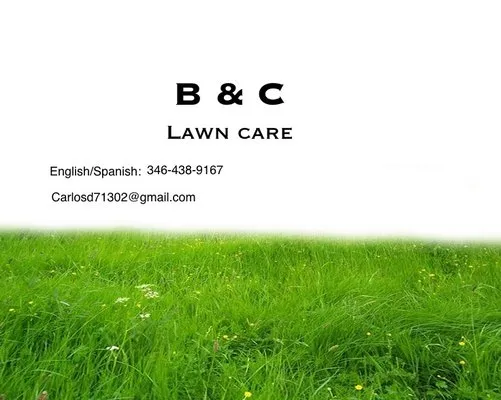 B&C Lawn Care Logo