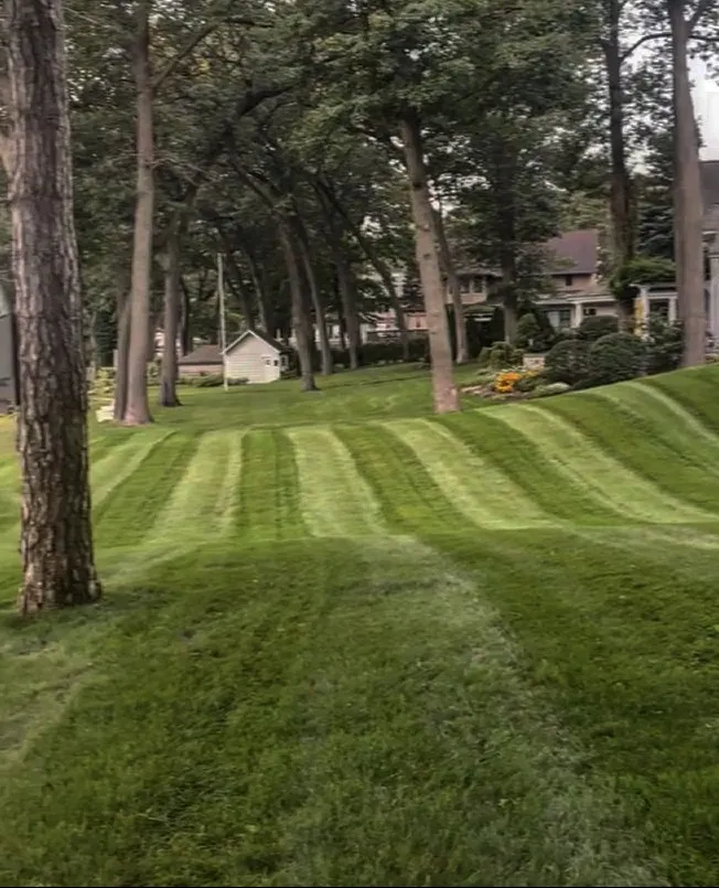 Reliable lawn mowing service for year-round maintenance in Wyoming, MI by BC Outdoor Services