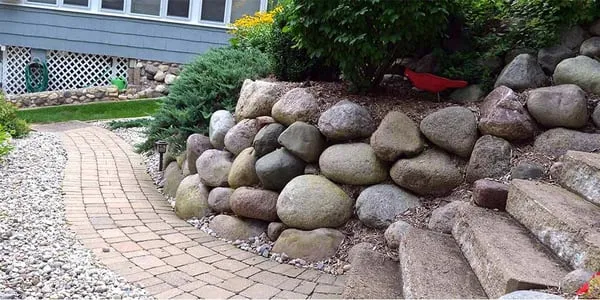 B&C Pavers and Landscaping Logo