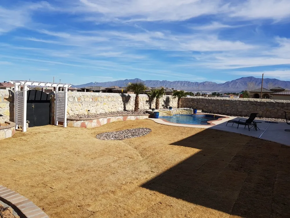 Professional landscape design in El Paso, TX by BC PRO Contractors and Landscaping