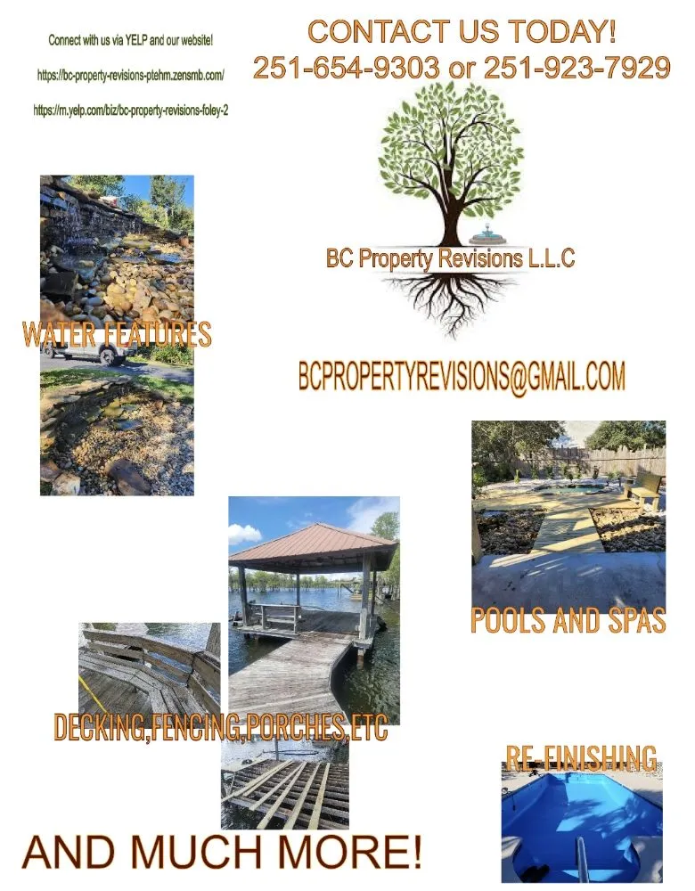 Professional landscape design for outdoor upgrades across Foley, AL - BC Property Revisions