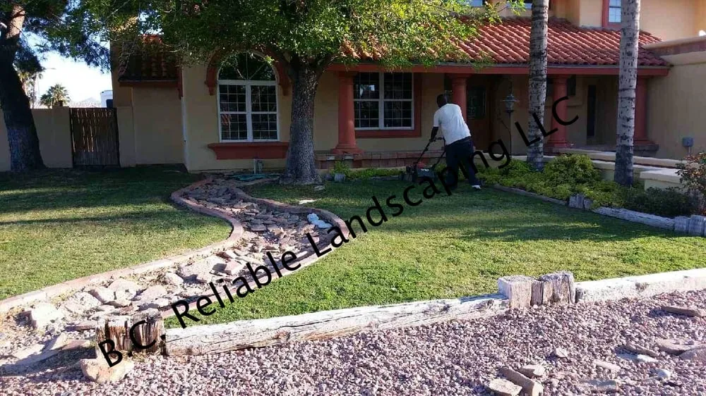 Expert landscape design in Mesa, AZ by B.C. Reliable Landscaping