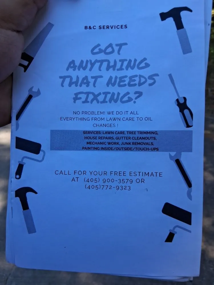 Reliable residential landscaping in Oklahoma City, OK by B&C Services