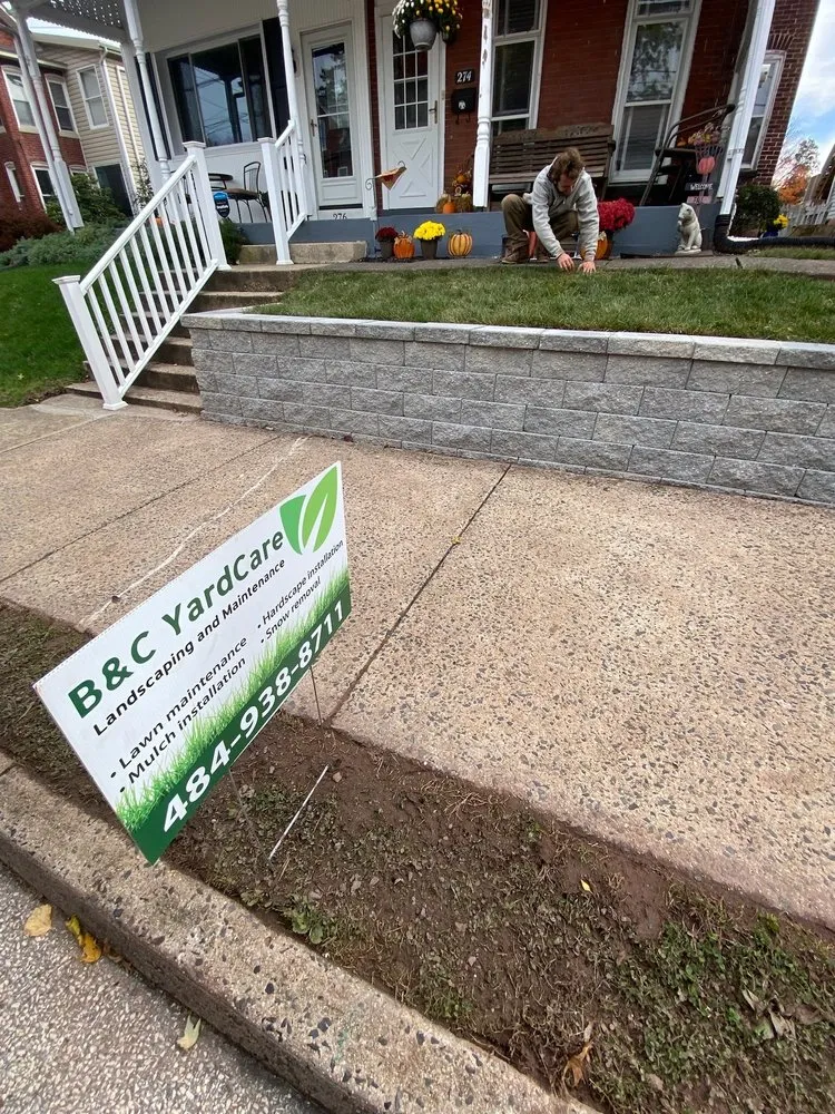 Trusted lawn mowing service experts serving Gilbertsville, PA - B&C Yardcare