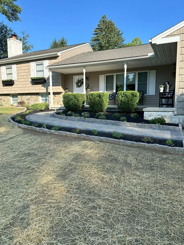 Expert landscaping services with custom design across Gilbertsville, PA - B&C Yardcare