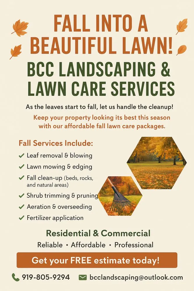 Affordable residential landscaping in Raleigh, NC by BCC Landscaping & Lawn Care Services