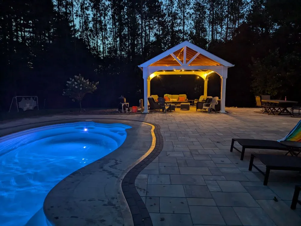 Local landscape installation with custom design in Castleton-on-Hudson, NY by BCG Designs
