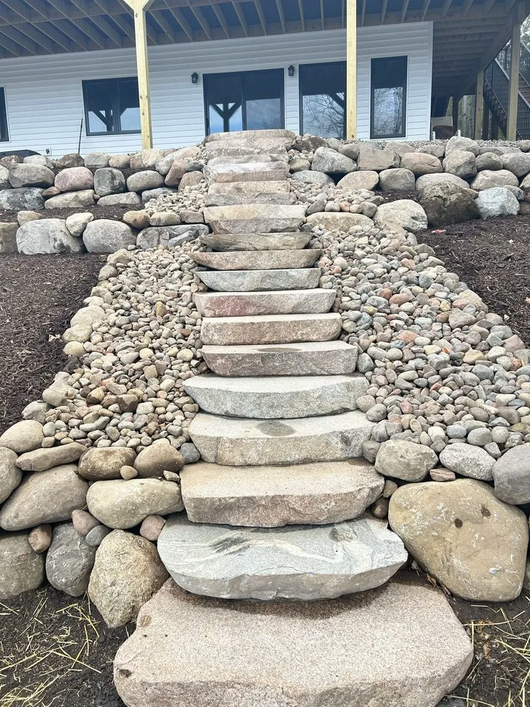 Professional residential landscaping for year-round maintenance in Saginaw, MN by BCH Landscapes