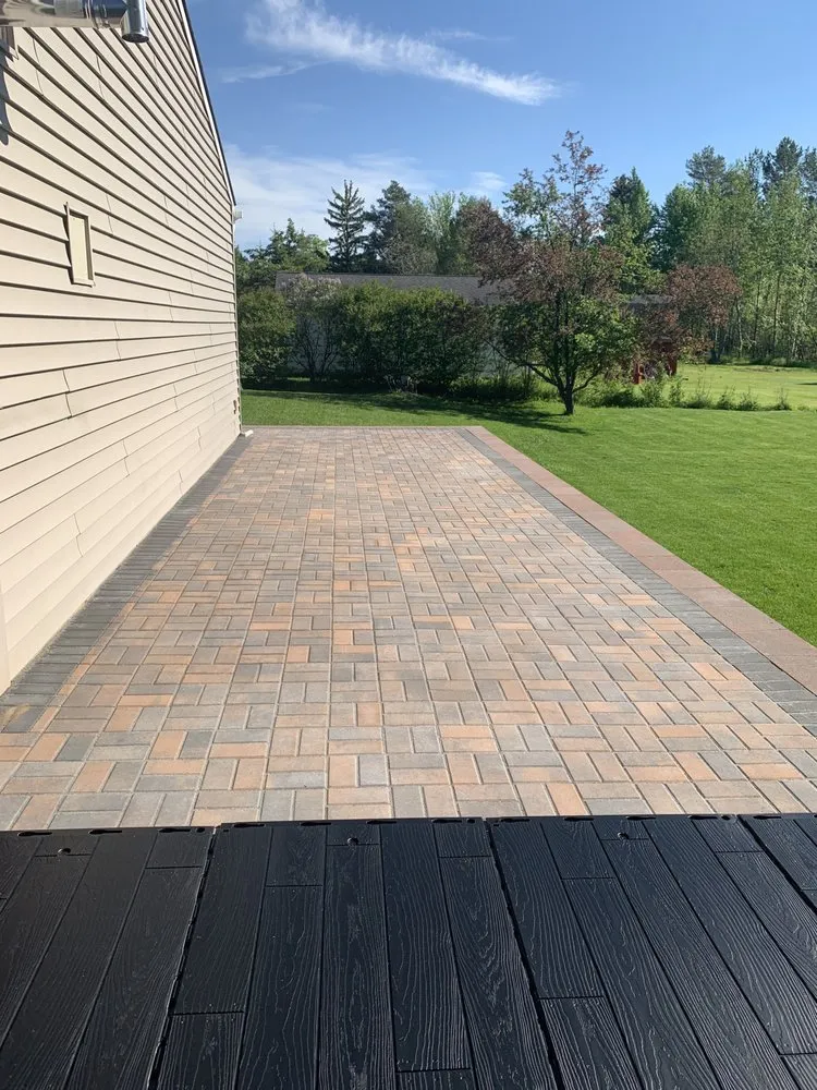 Custom residential landscaping in Saginaw, MN by BCH Landscapes