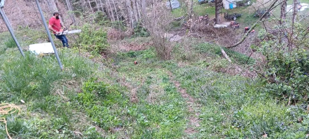 Affordable outdoor landscaping with custom design across Swords Creek, VA - B&D Handy Work
