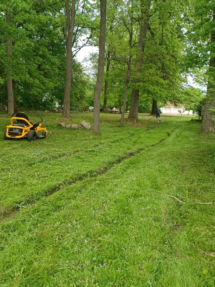 Professional yard cleanup service in Barberton, OH by B&D Landscaping