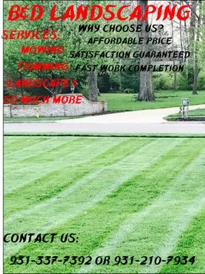 B&D Landscaping Logo