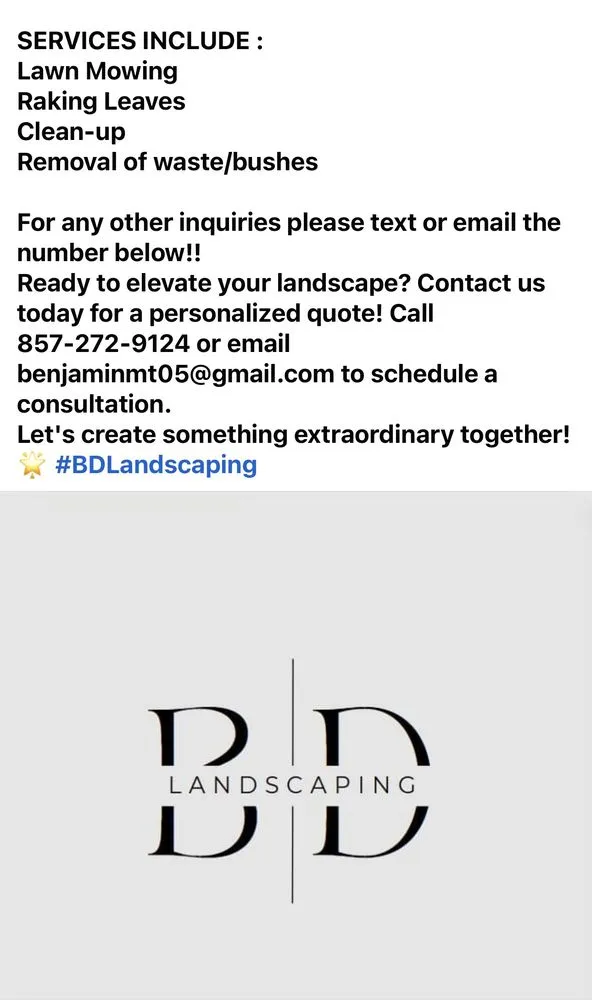 Professional outdoor landscaping in Weymouth Town, MA - BD Landscaping
