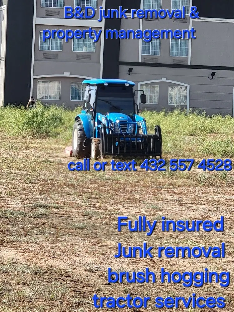 Professional outdoor landscaping in Odessa, TX - B&D Property Management