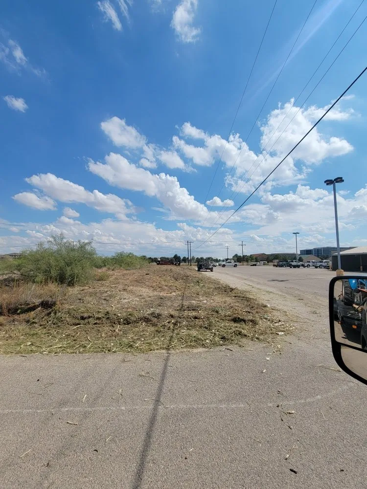 Local lawn mowing service with custom design in Odessa, TX by B&D Property Management