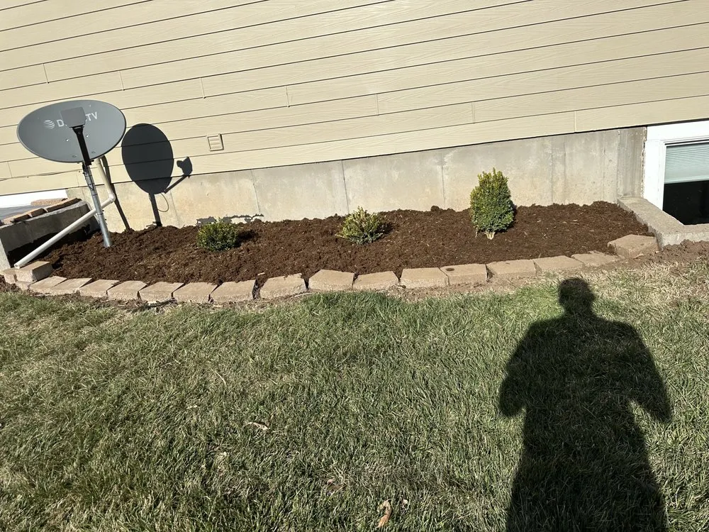 Expert landscape installation with custom design in Hutchinson, KS by B&D Services