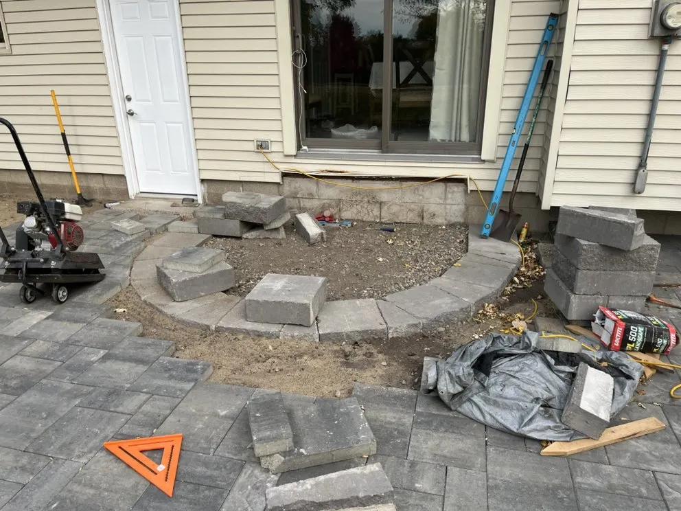 Custom outdoor landscaping in Cottage Grove, MN by BDC Builders