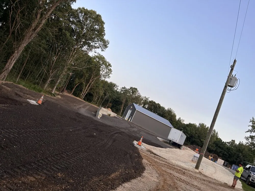 Local landscape design in Lawton, MI by B&E Excavating