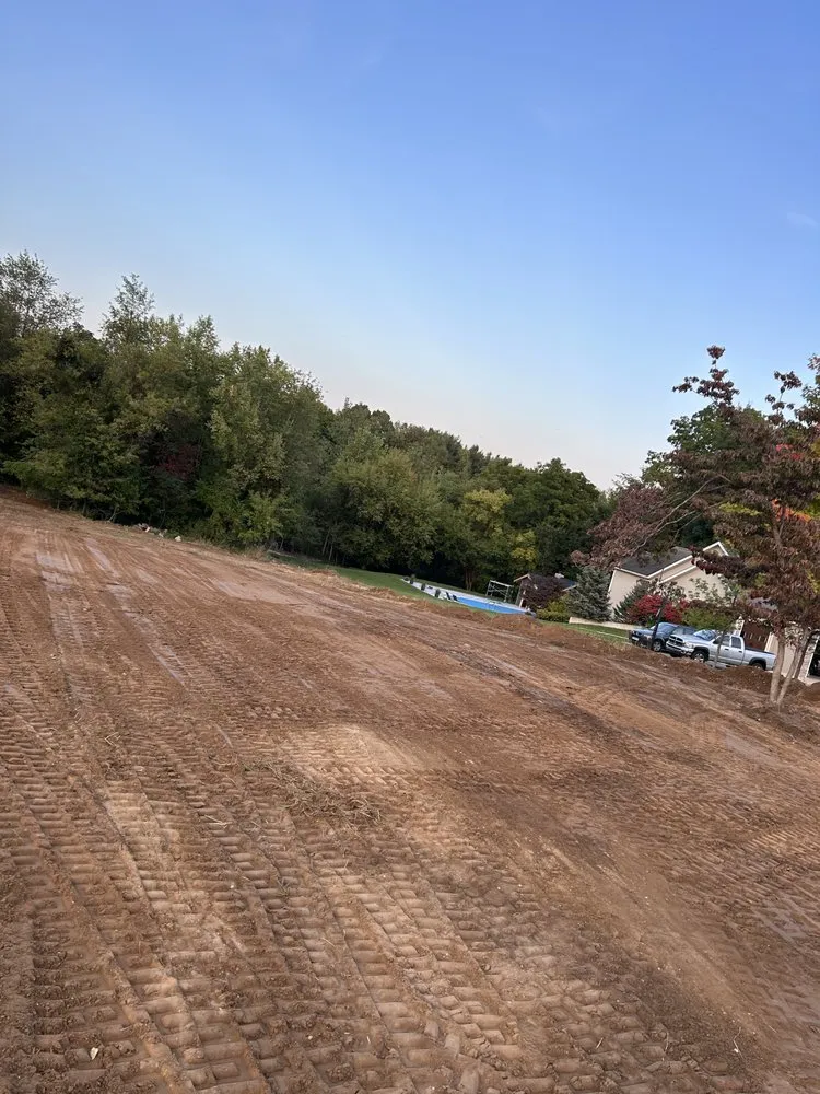 Custom landscape design in Lawton, MI - B&E Excavating