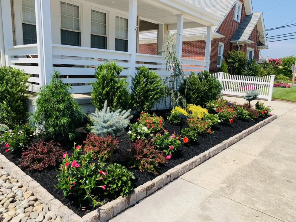 Trusted garden landscaping for residential properties in Atlantic City, NJ by Be Green All Pro Landscaping