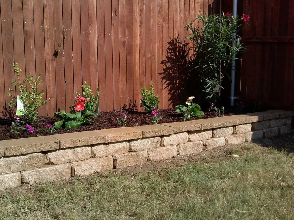 Custom outdoor landscaping for beautiful yards in Cross Roads, TX by Be Green Texas Lawn Care