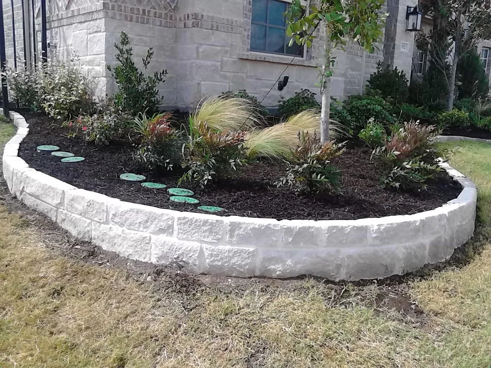 Local garden landscaping in Cross Roads, TX by Be Green Texas Lawn Care
